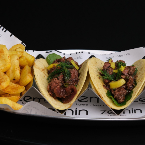 Anasonlu Kuzu Ciğeri Taco