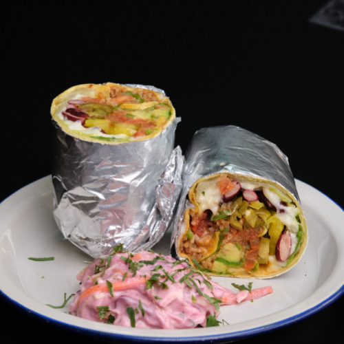 Bean Rice Burrito 🌶️🌶️