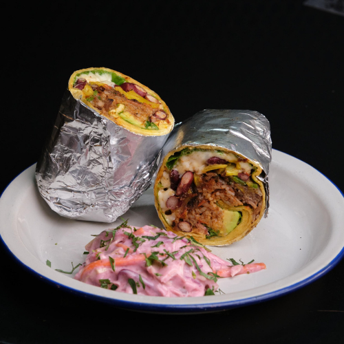 Etli Bean Rice Burrito 🌶️🌶️