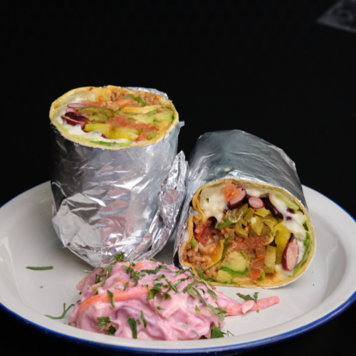 Tavuklu Bean Rice Burrito🌶️🌶️